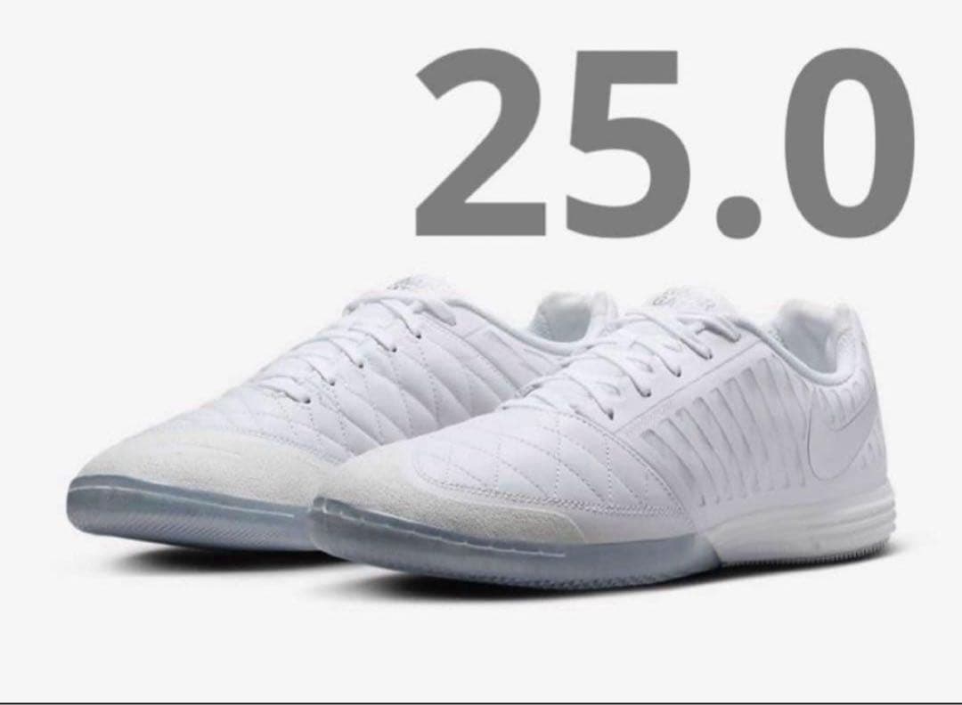 新品 25.0cm ナイキ ルナ ガト II IC LUNARGATO 白