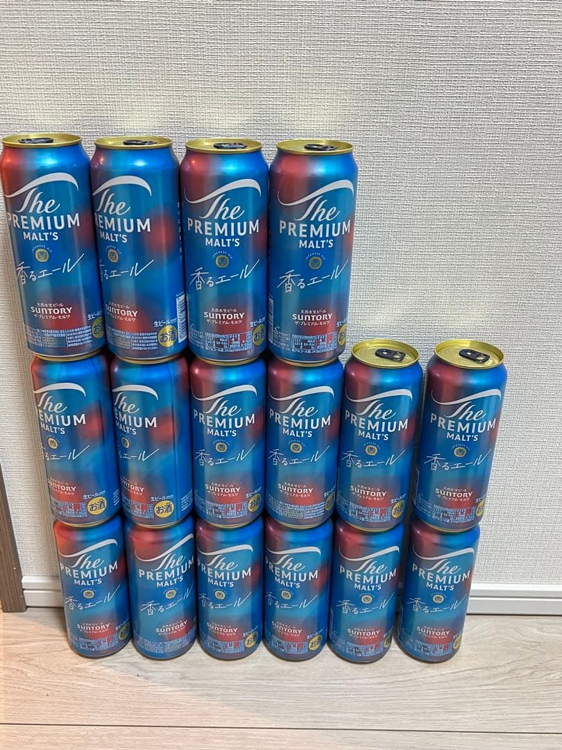 【40本】プレミアムモルツ 香るエール 350ml×24本 500ml×16本