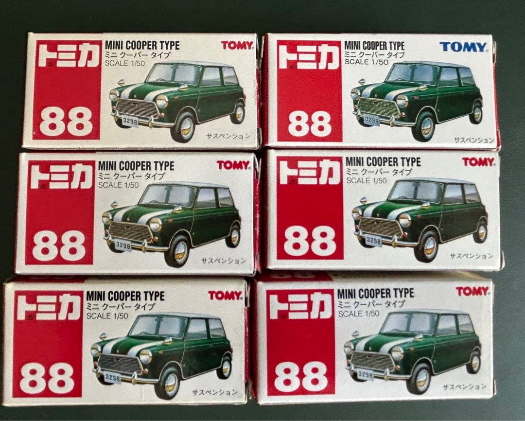 トミカ ミニクーパー 6台セット