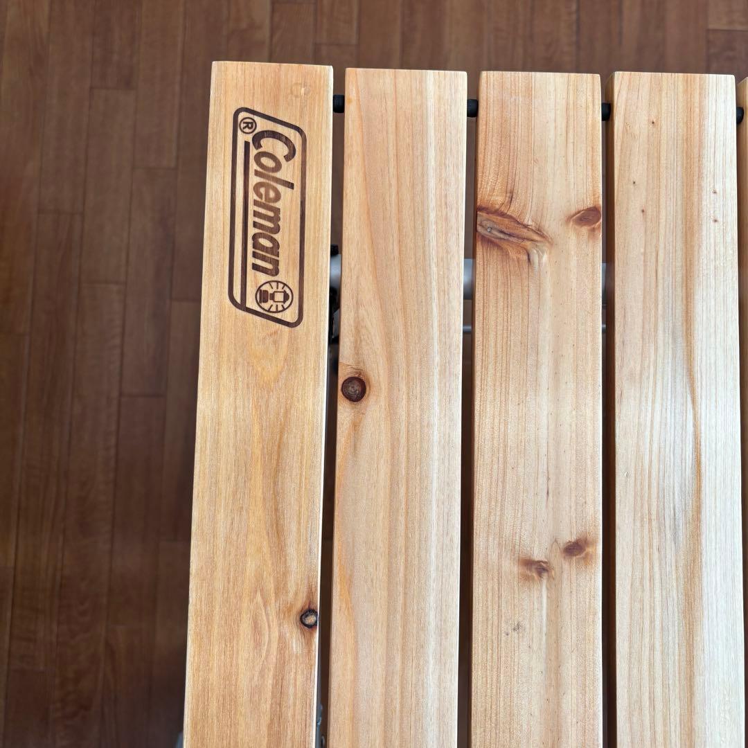 Coleman コールマン ナチュラルウッドロールテーブル（110）