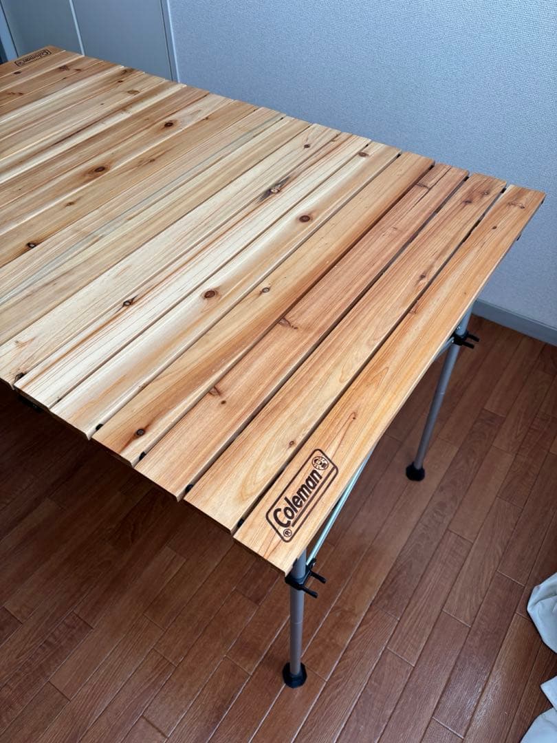 Coleman コールマン ナチュラルウッドロールテーブル（110）