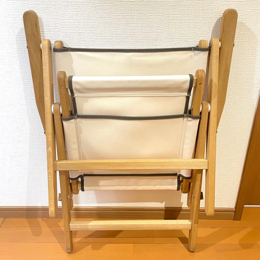 inout イナウト　ジャストライトチェア　オフホワイト