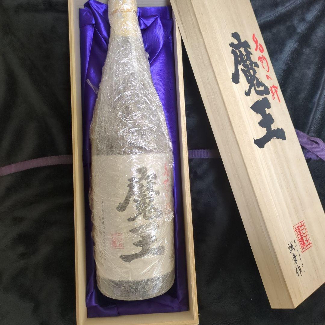 本格焼酎　魔王 1800ml 桐箱入り 白玉醸造　新品未開封