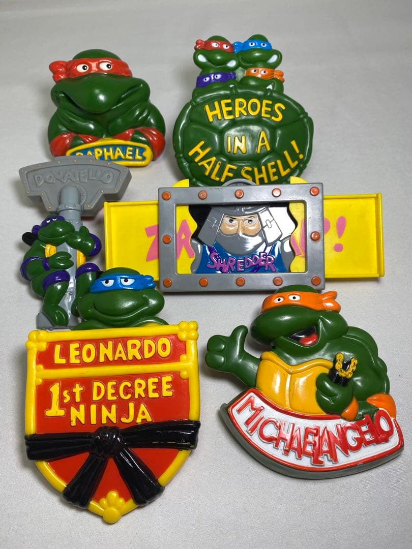 ミュータント・タートルズ キャラクターバッジセット[6種]
