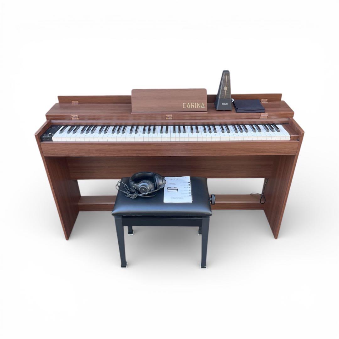美品 CARINA 電子ピアノ carina-LUP0088 ホワイト