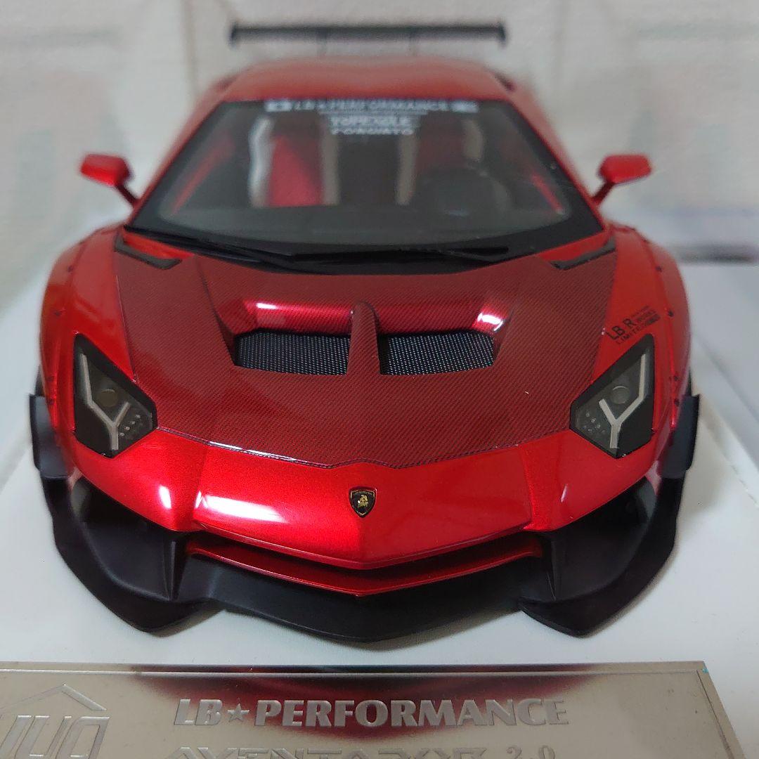 LB-WORKS JUC製　アヴェンタドールリミテッド　1/18 限定