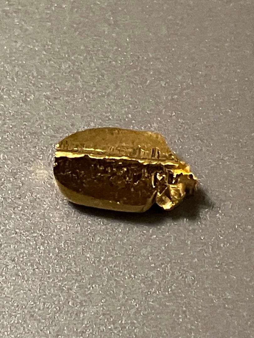 年末値引き！本日相場↓ 爆上げ！　純金塊　24k 5.1g GOLD 彫金母材