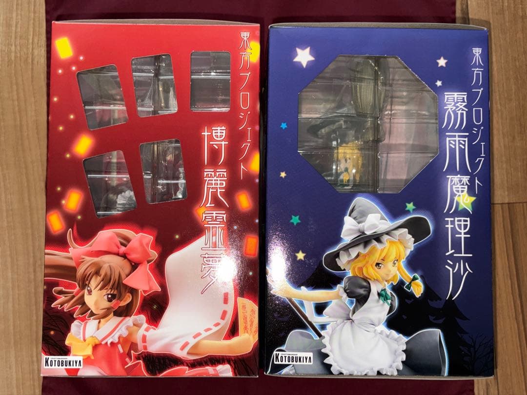 【新品未開封】 博麗霊夢 霧雨魔理沙 松倉ねむver. 1/8 フィギュア