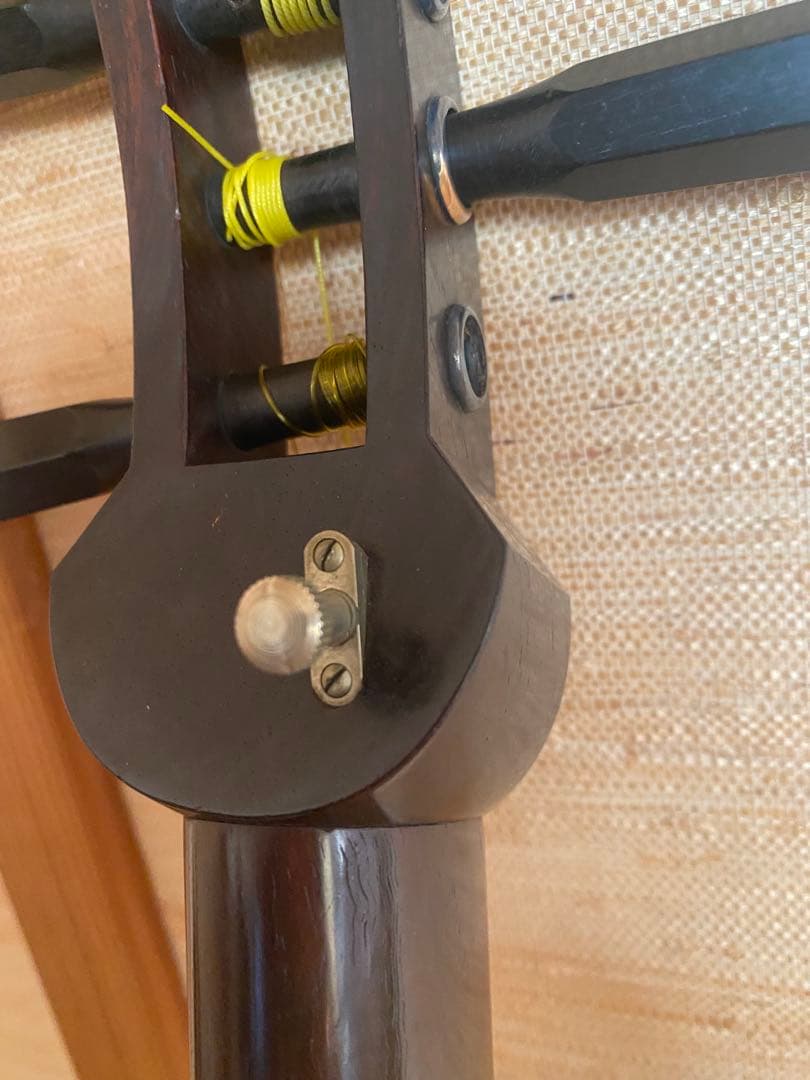 三味線 本体 表皮破れあり