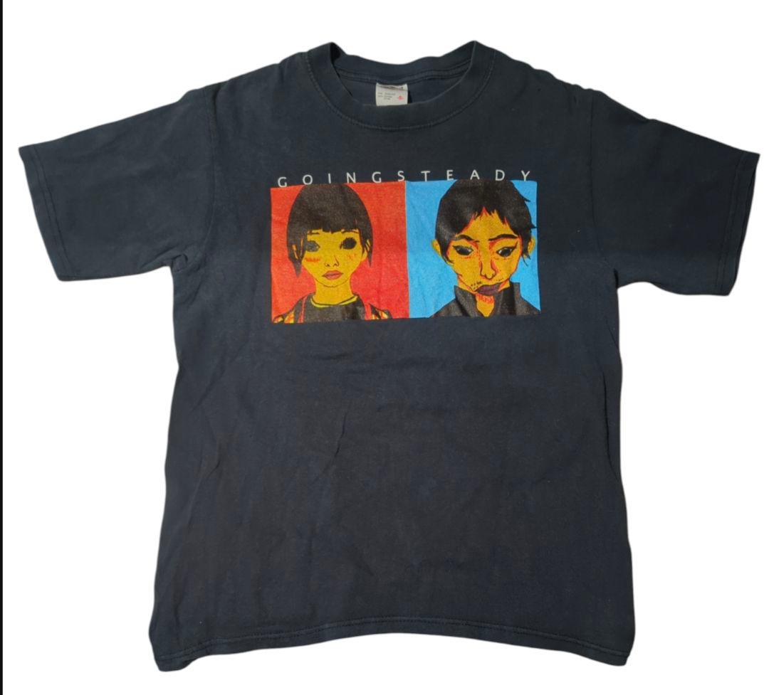 ゴイステツアーT GOING STEADY Tシャツ 黒 anvil 白 セット