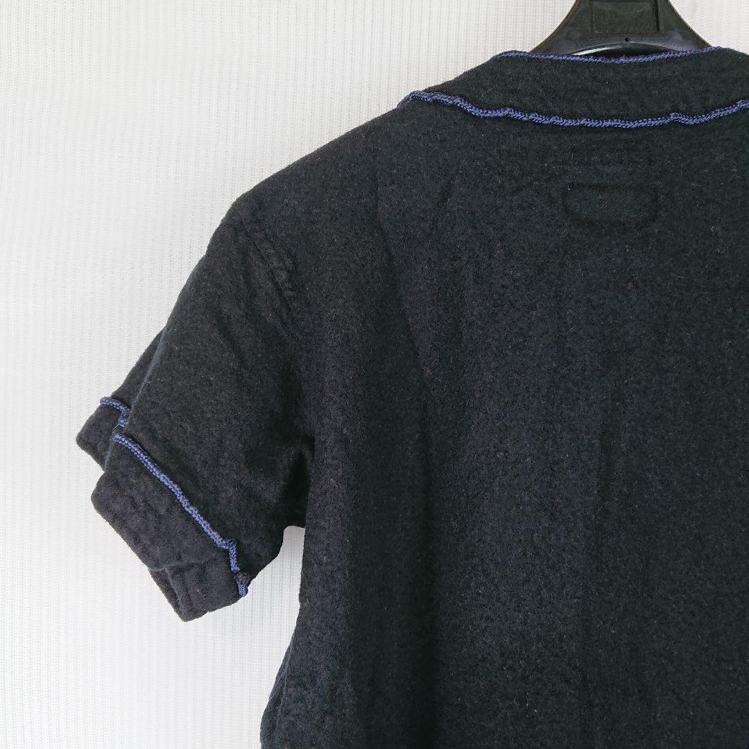 a810 エンジニアドガーメンツ× ビームス ウール ベースボールシャツ