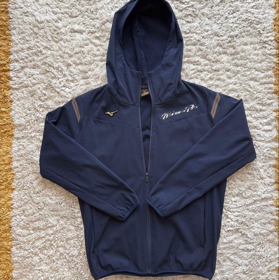 Mizuno Pro テックシールド 上下　L ネイビー