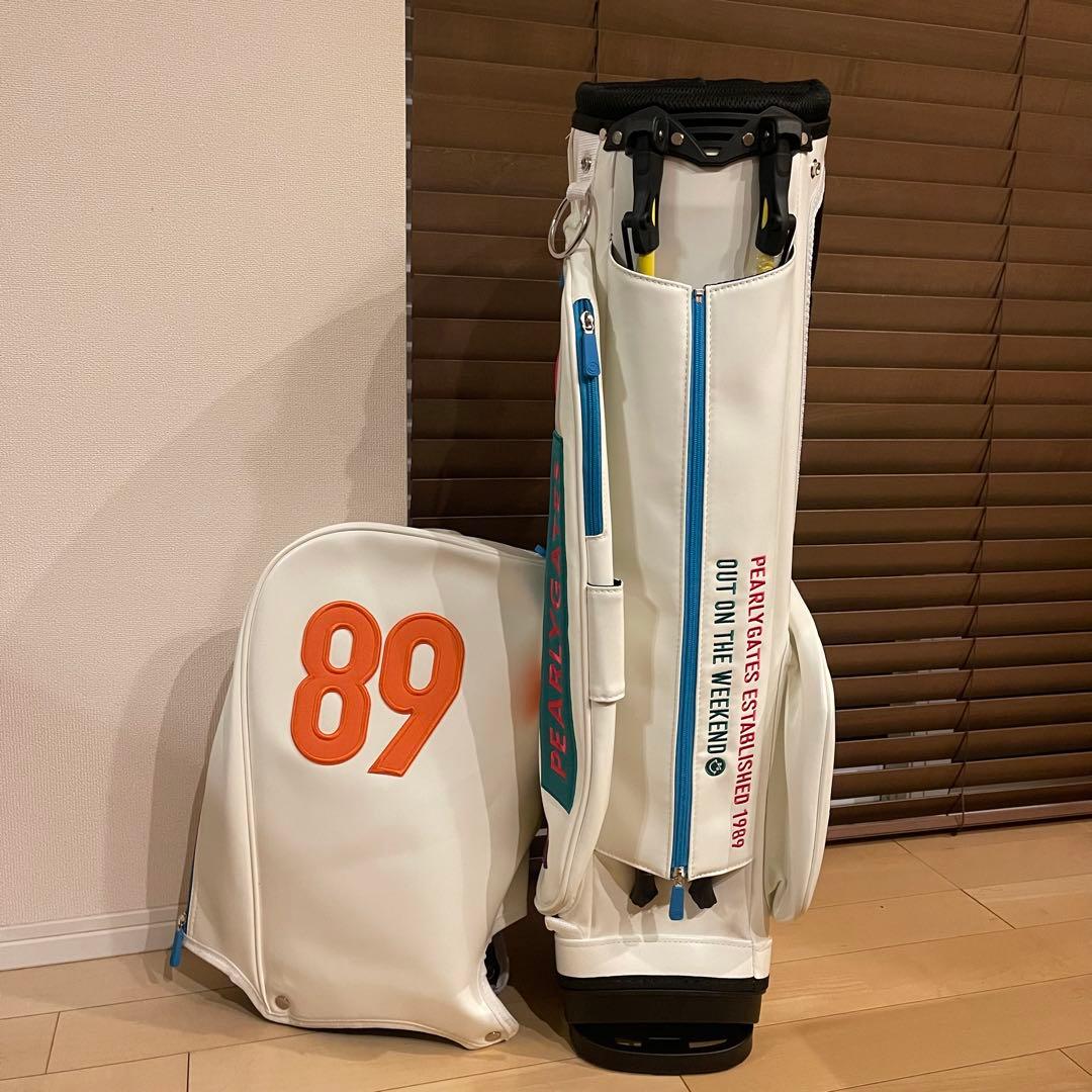 ま*ん様 【即発送】PEARLY GATESパーリーゲイツ キャディバッグ ゴル