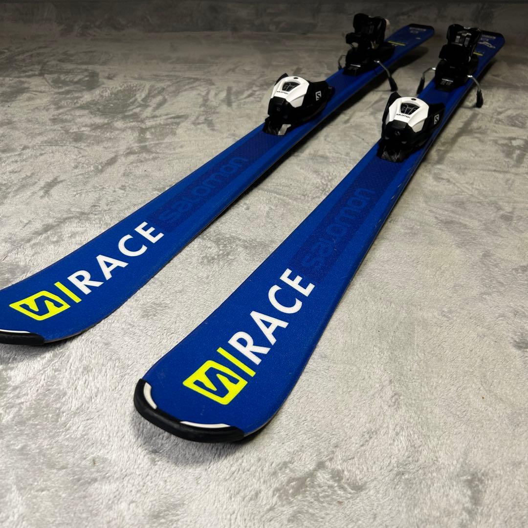 美品SALOMON RACE JR 130cm ジュニア スキー板 18-19