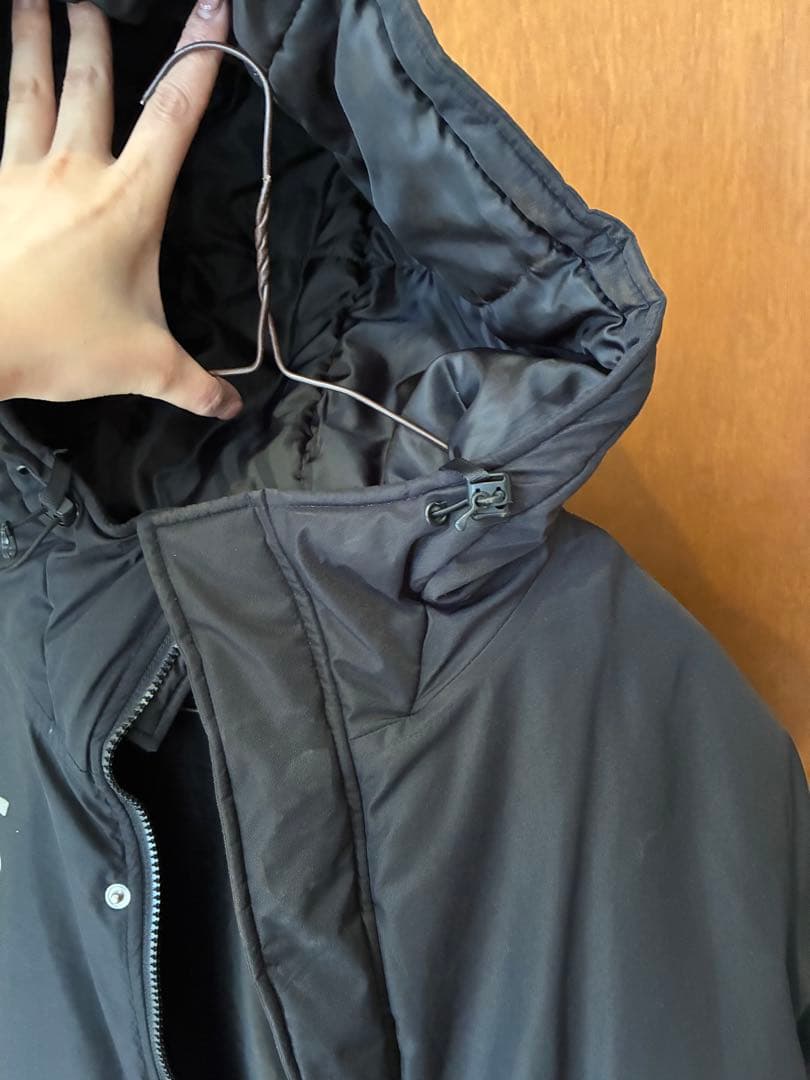 LUZeSOMBRAルースイソンブラ中綿ロングコート ベンチコート ブラック M