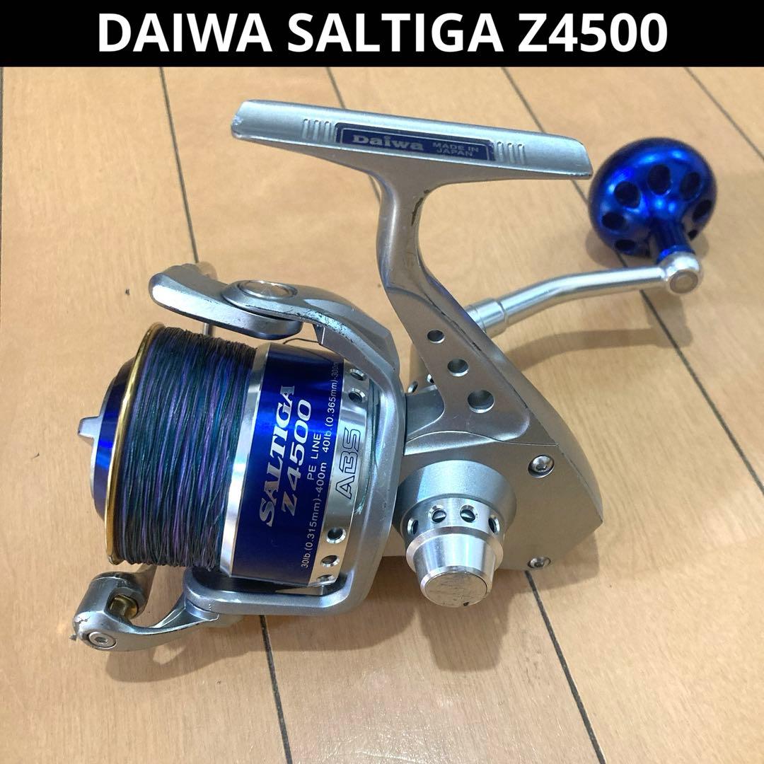 【良品】DAIWA SALTIGA ダイワ ソルティガ Z4500 スピニング