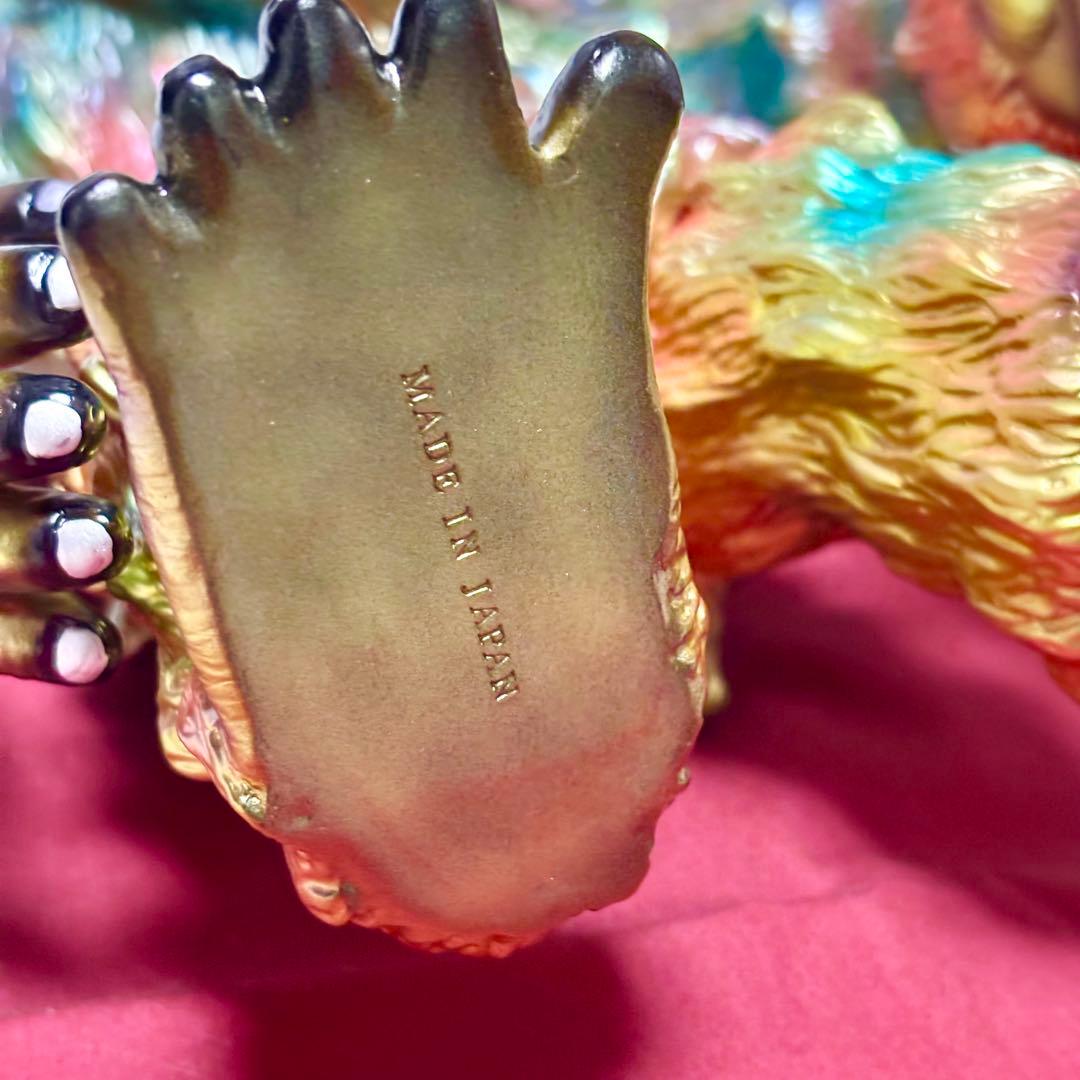 GEEK! 『獣人オメガ 金猿』 カスタム塗装 ソフビ インディーズ 30cm！