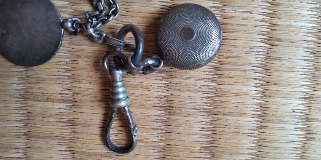 outdoor cafe　明治37〜38年　征露記念　純銀チェーンメダル