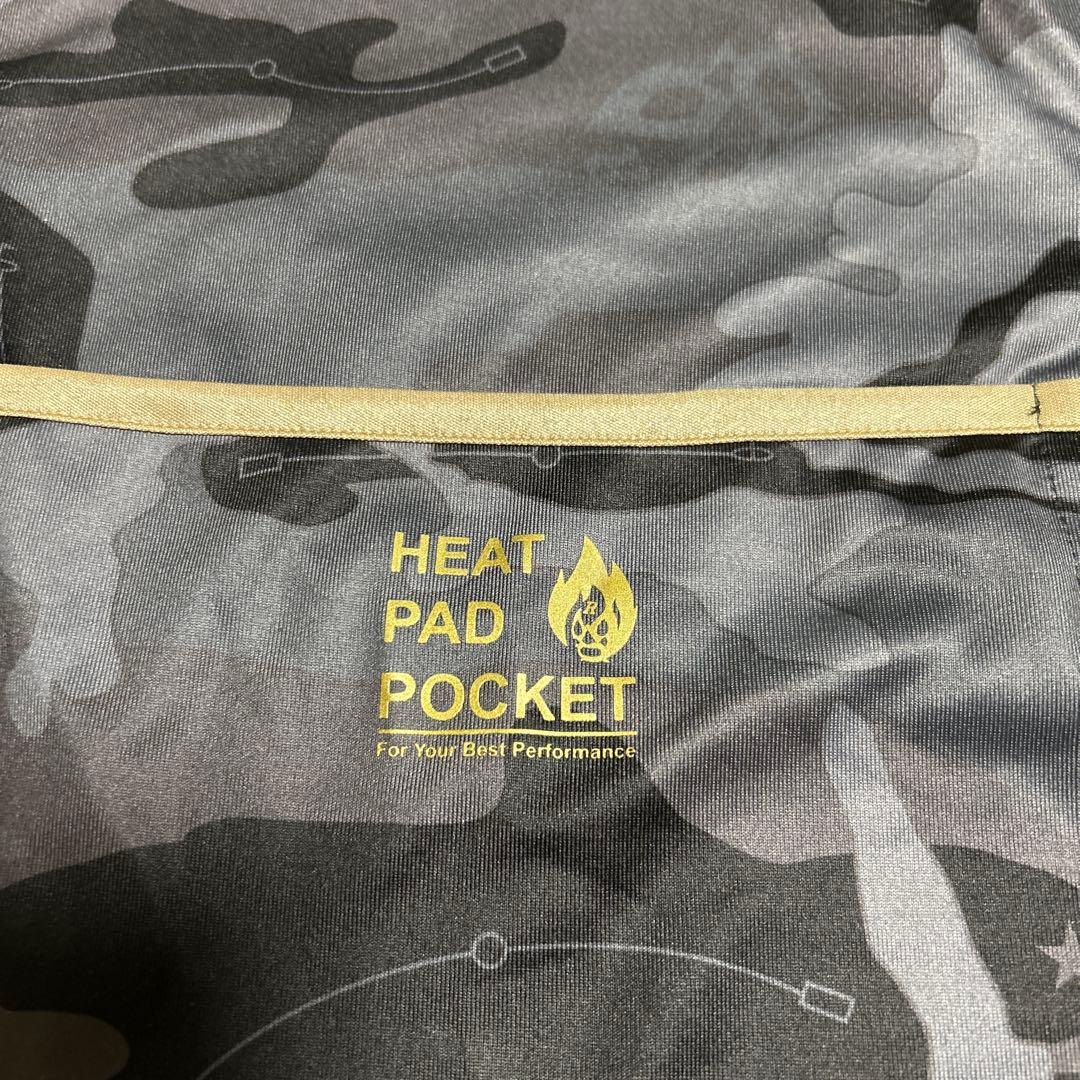 Russelno 迷彩柄 ハイネックシャツ メンズウェア