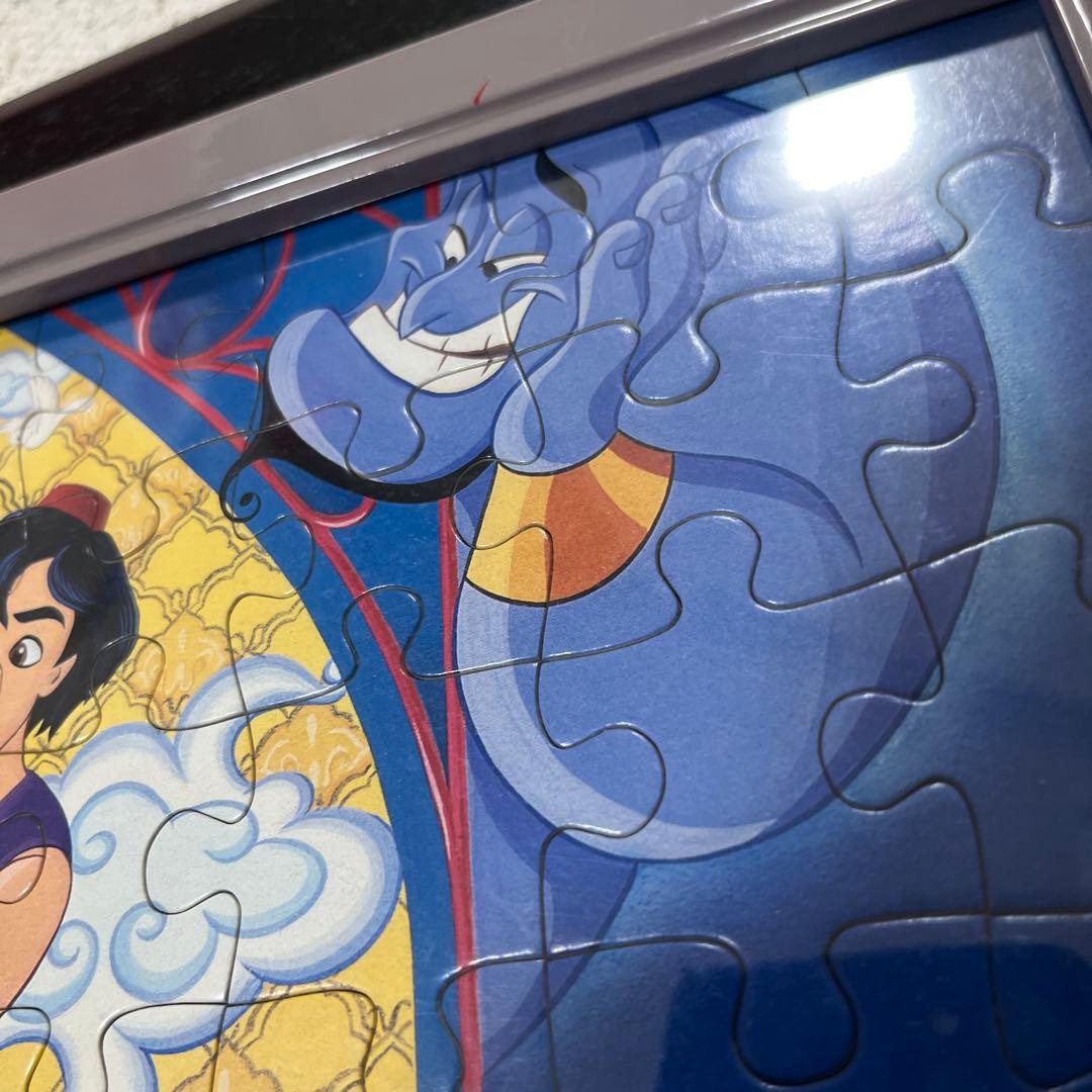 ディズニー　レトロ　アラジン　パズル