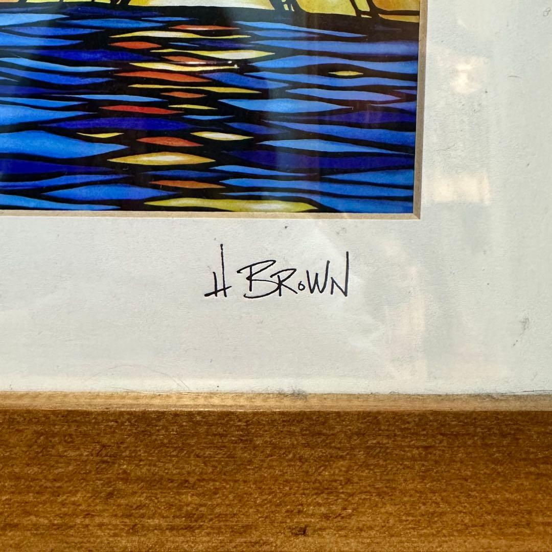 ヘザーブラウン Heather Brown art 絵画 額縁