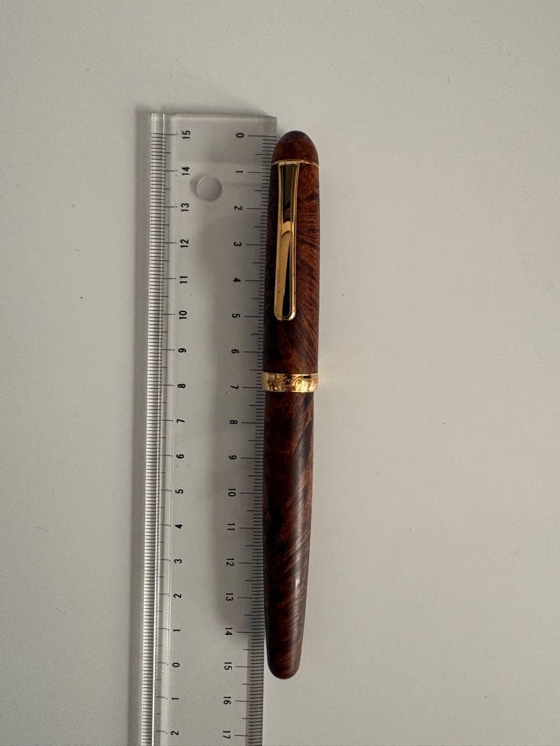 プラチナ万年筆｜3776 センチュリー ブライヤー｜木軸｜MS（ミュージック）
