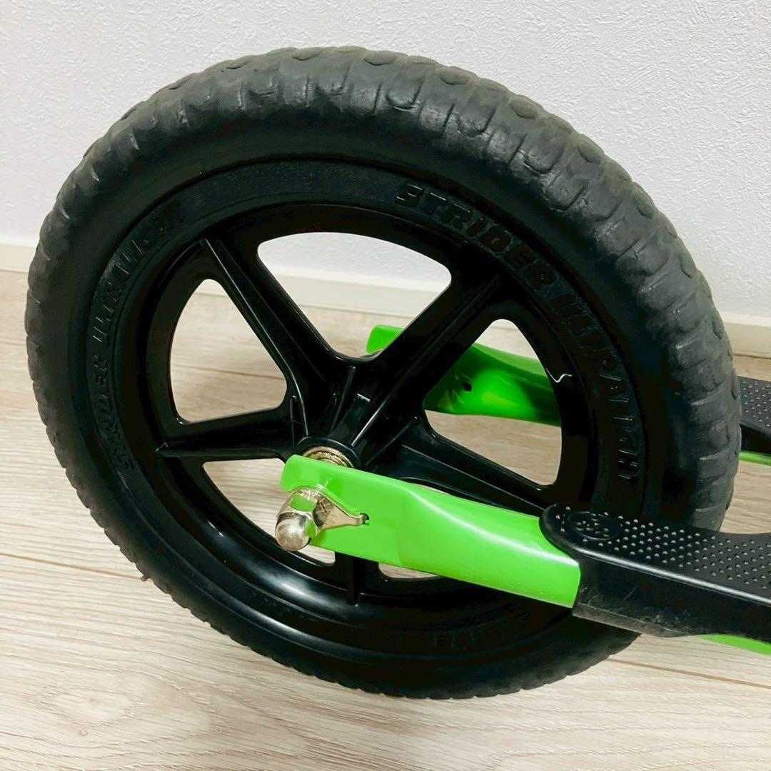 STRIDER バランスバイク 緑 12インチ