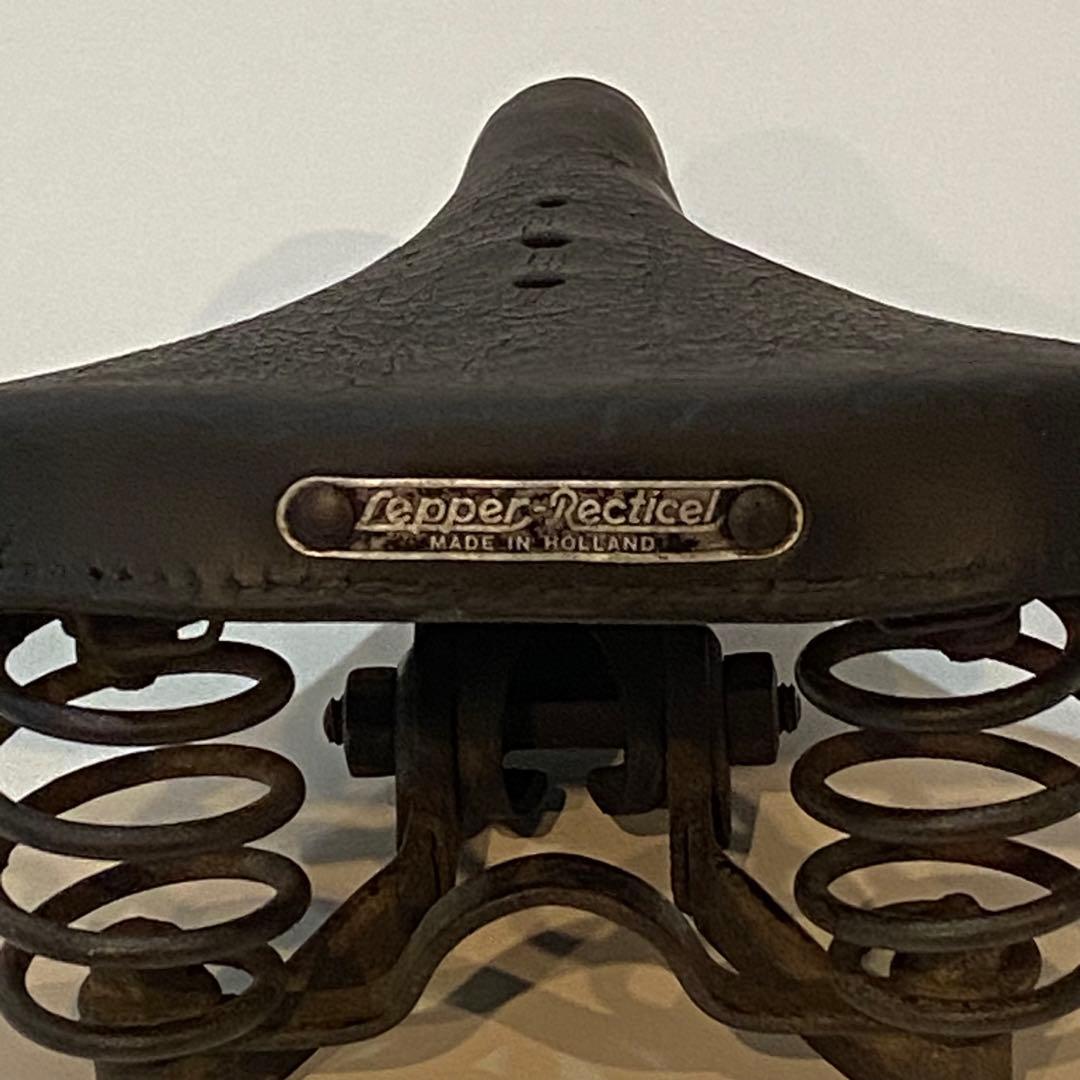 Lepper レッパー レザーサドル 30s〜50s 年代不明 オランダ製