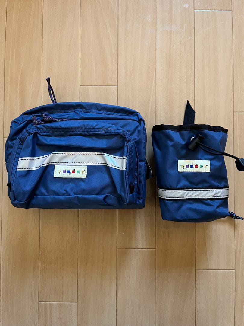 blue lug × siesta ハンドルバーバッグ、ステムポーチセット