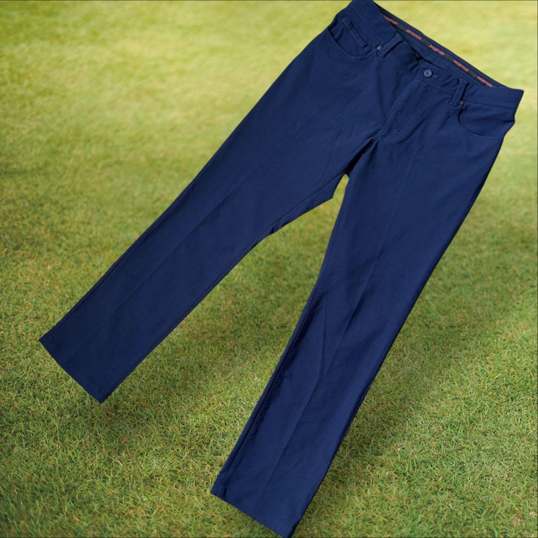 ブリーフィングゴルフ　パンツ　L〜XL相当 紺　ネイビー　ストレッチ素材