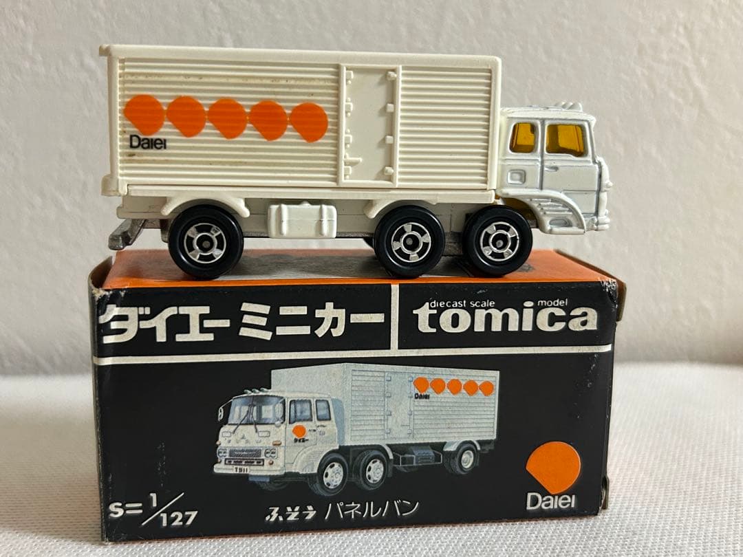 トミカ 日本製 ダイエー特注 ふそうパネルバン