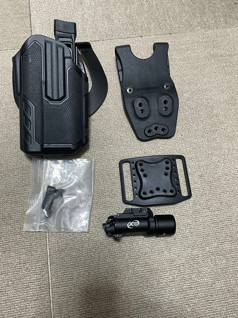 BLACKHAWK OMNIVORE マルチフィットホルスター 右用&レプライト