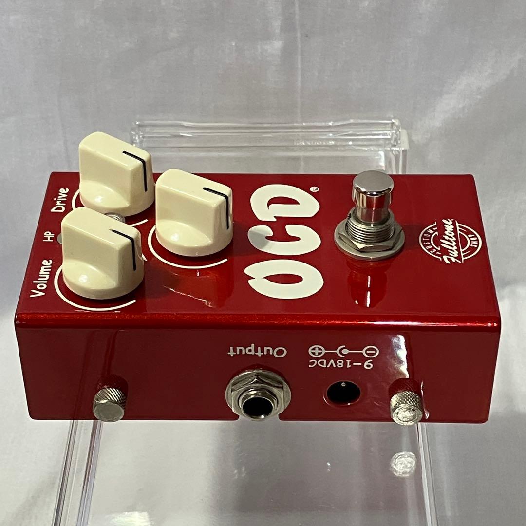 ギター Fulltone OCD Custom Shop Candy Apple Red