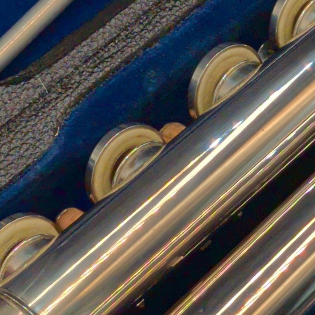 フルート　調整済　カワイKFL142ES（Eメカ.銀メッキ仕様）