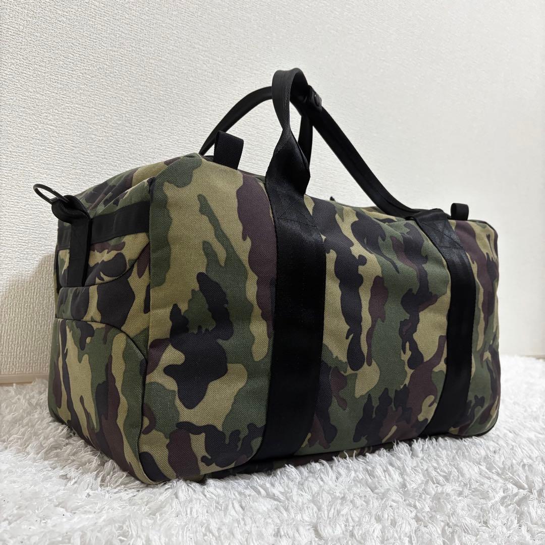 ✨美品✨ブリーフィング BRIEFING ゴルフ ボストンバッグ 迷彩 多機能