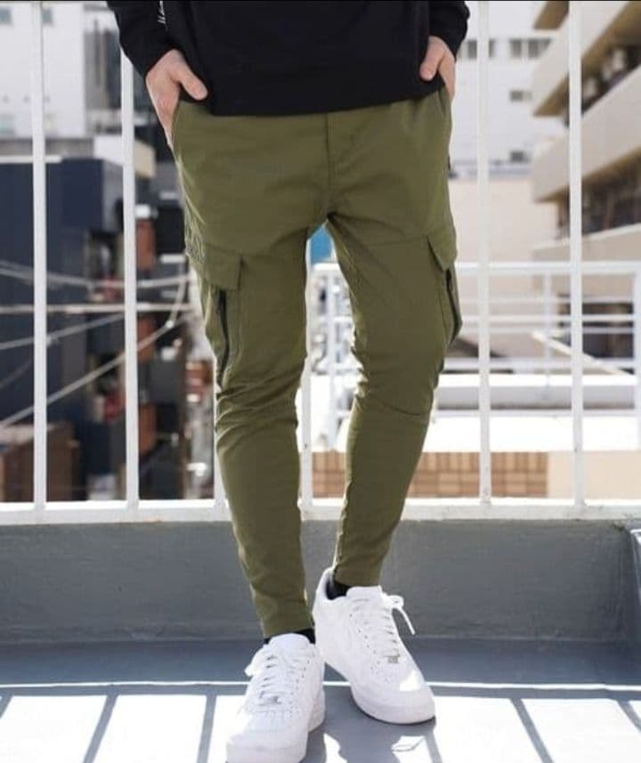 LUXE/R GOLF ストレッチ布帛カーゴパンツ 45940KHXL②