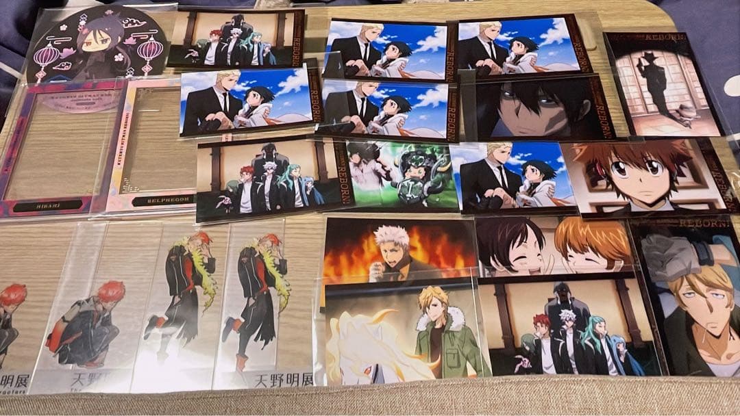 公*o様 【リボーン】コースター ステッカー フォトカード紙類まとめて売りセット