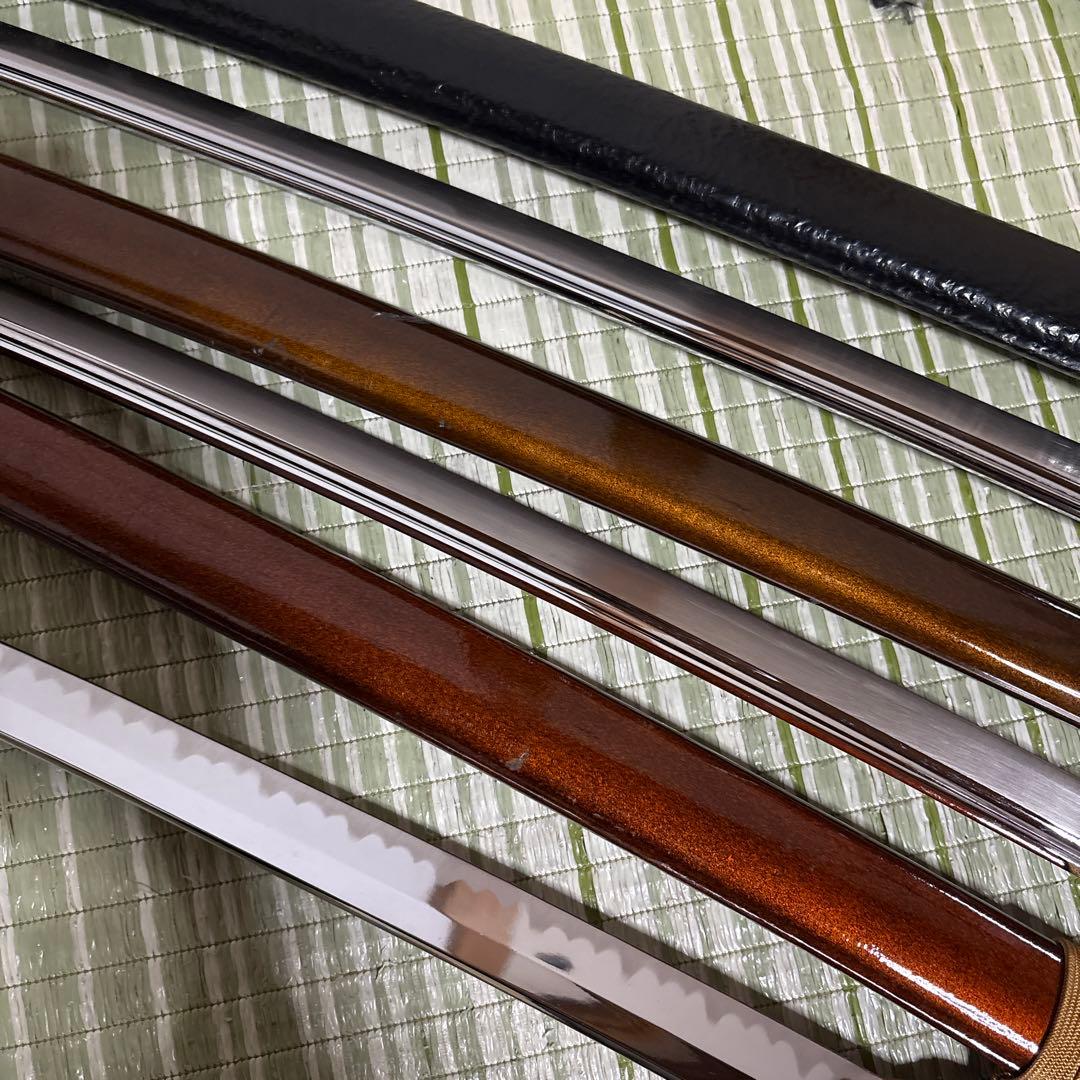 模造刀　模擬刀　小柄　武士　侍　伝統工芸　剣　ソード　太刀　　鍔　3本セット