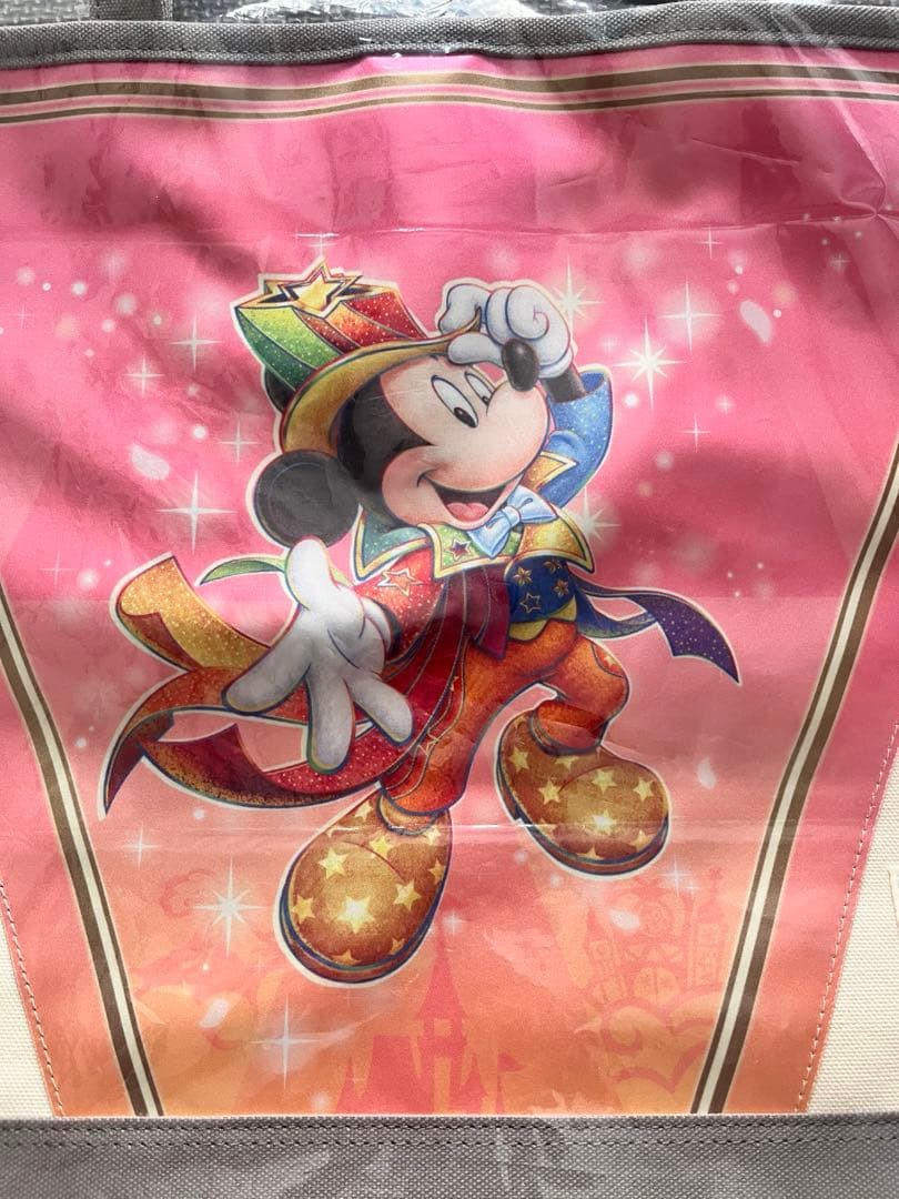 ディズニー　40周年 ガーランド　トートバッグ ミッキー　サーキュレーティング