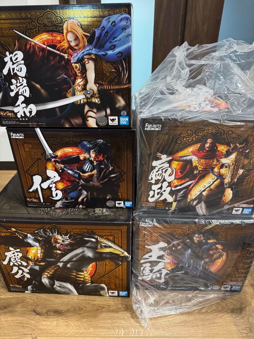 キングダム　フィギュアーツzero 5体セット　未開封　コンプ