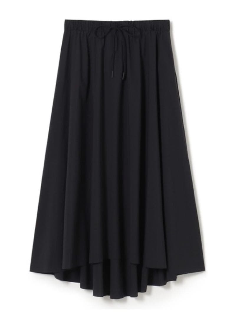 チャコット タフタロングスカート M 黒 ヨガ バレエ 撥水 軽量 スポーツ