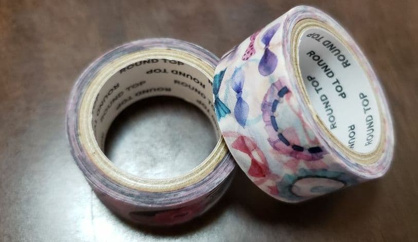 ROUND TOP マスキングテープ2巻き