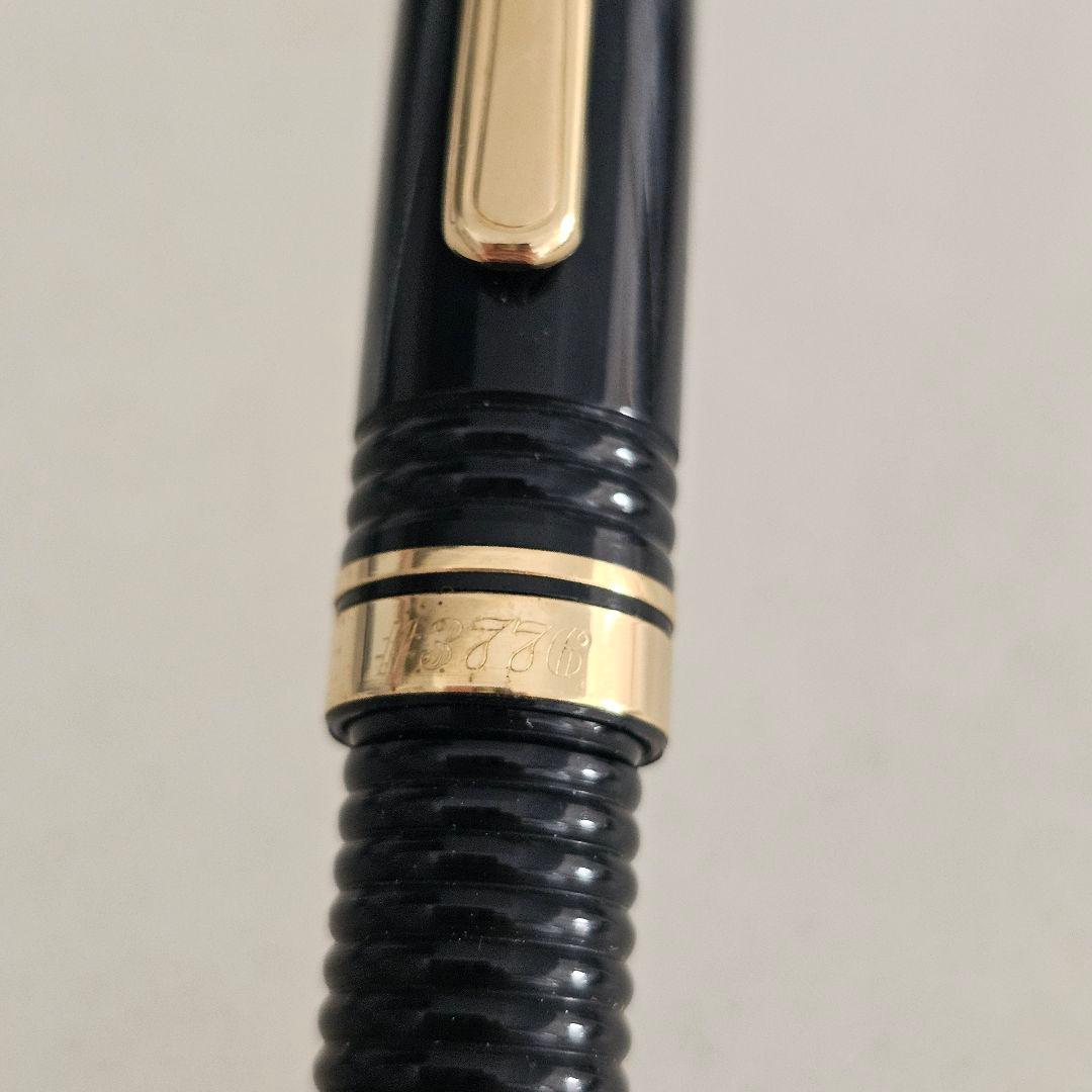 PLATINUM プラチナ万年筆 ♯3776 ギャザード 14K②