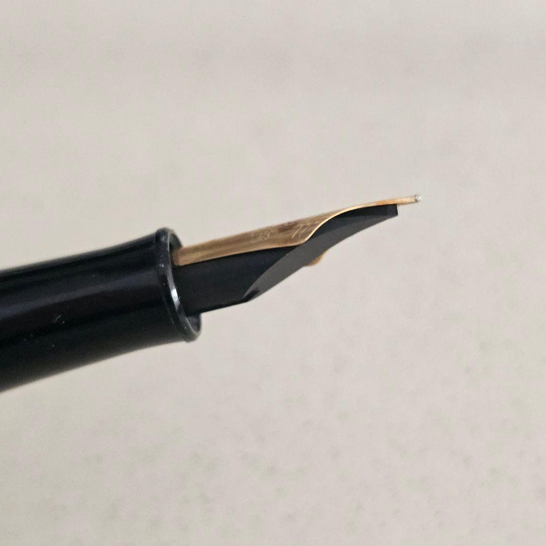 PLATINUM プラチナ万年筆 ♯3776 ギャザード 14K②