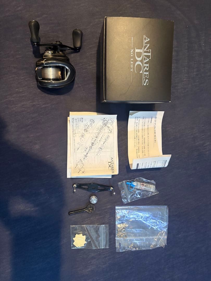 シマノ21 アンタレスdc XG左巻き