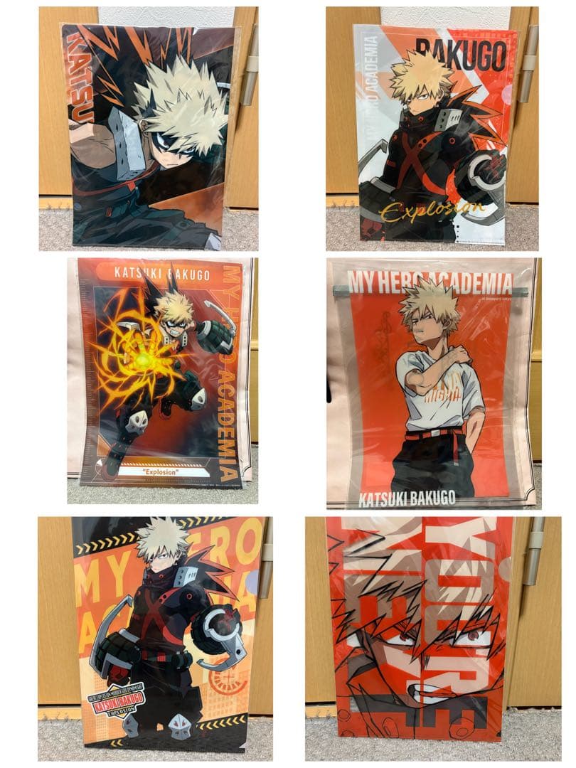 爆豪勝己グッズ。ヒロアカおまとめ。