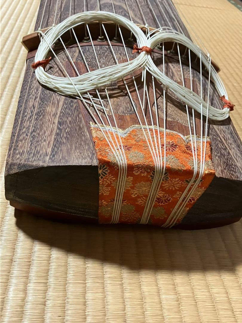 琴13弦　180cm 付属品（琴柱箱　猫足 調子笛）