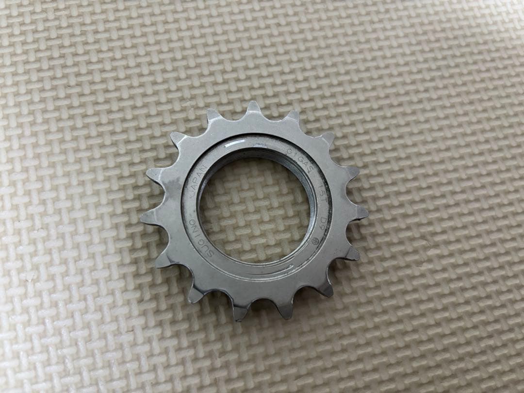 スギノ　小ギア 15T GIGAS NJSマーク有　#001