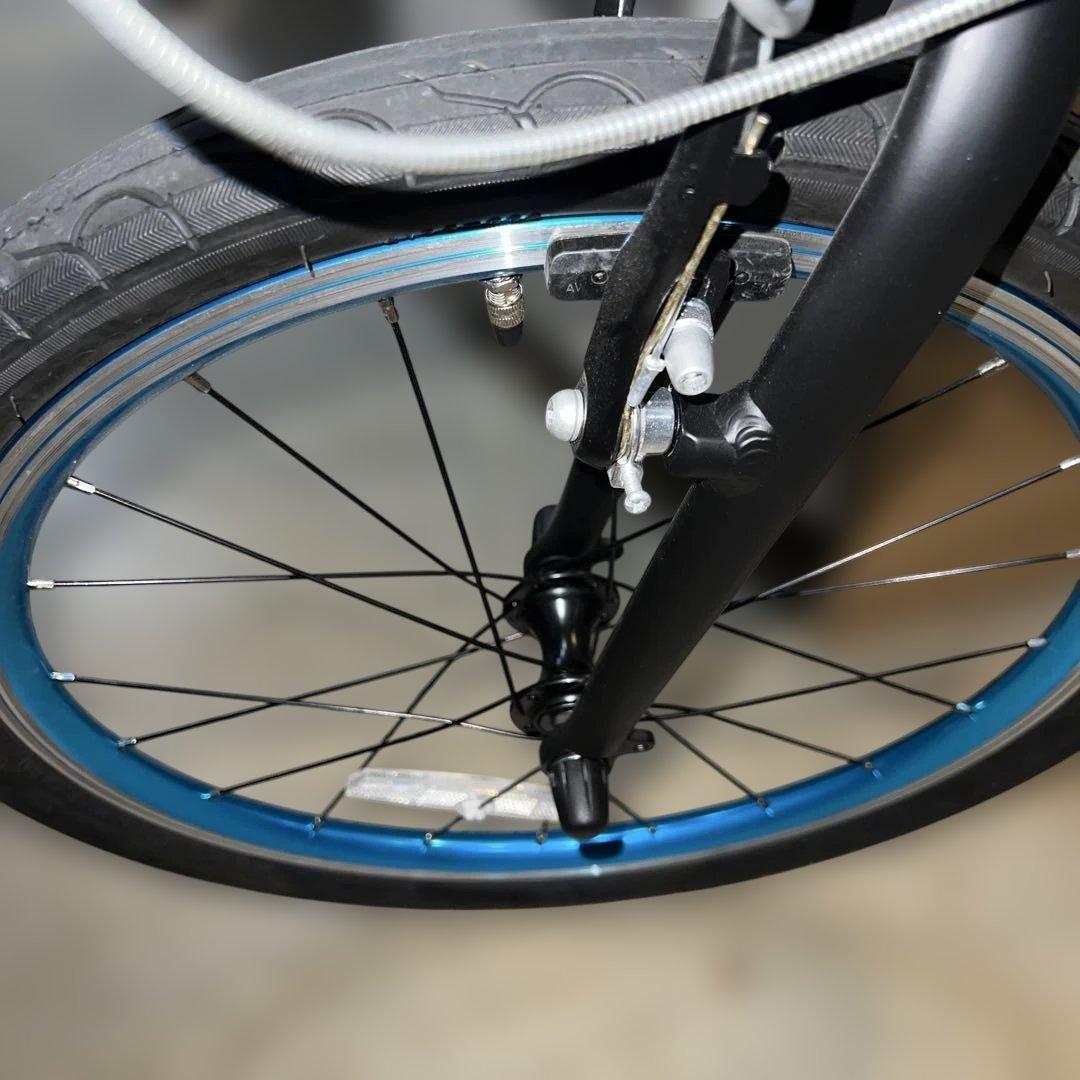 ⭐︎Renault 折りたたみ自転車 20インチ/ライト/サドルカスタム/ルノー