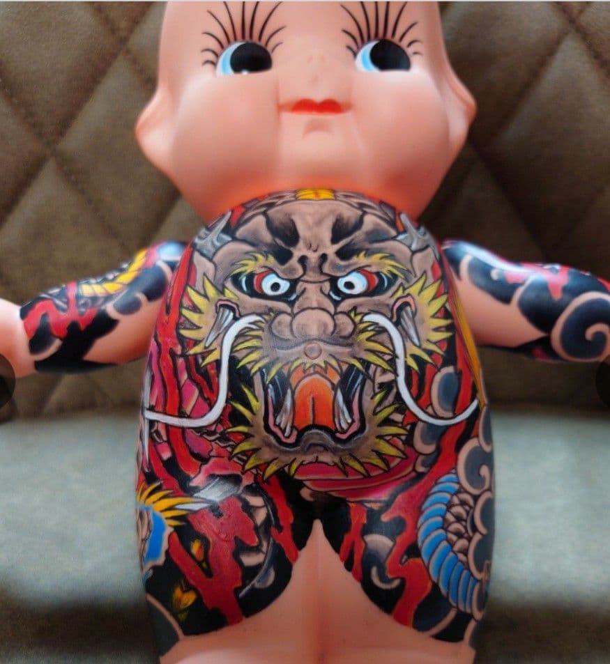 刺青 / TATTOO キュピー ハンドペイント JapaneseTATTOO